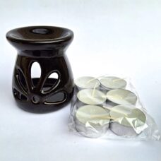 difusor de cerâmica preto